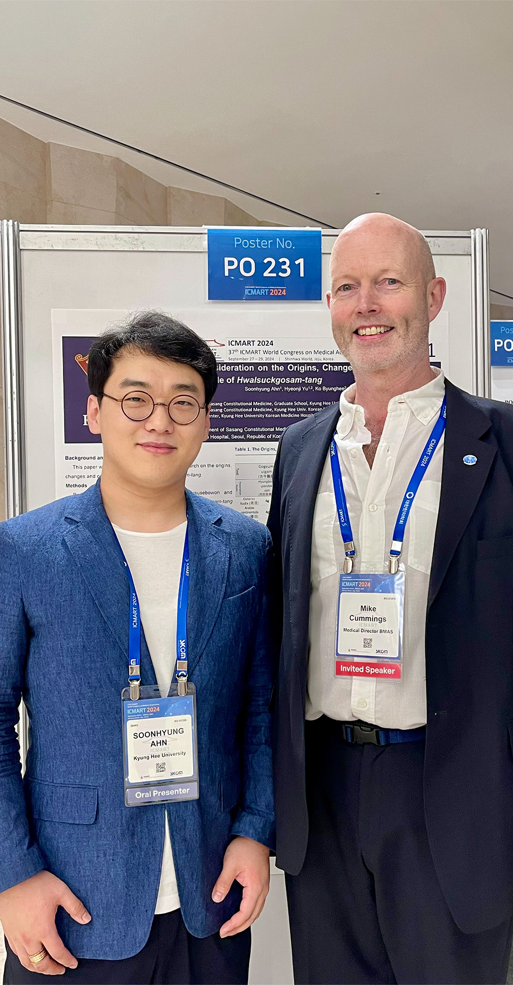 ICMART 포스터 발표 사진 3